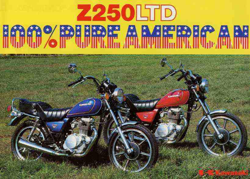 1983 Kawasaki Z250LTD